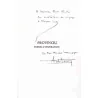 dédicace : Province terre d’inspiration, par André Bourin, Albin Michel 1960