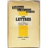 Les Lettres, par René Groos et Gonzague Truc, Éditions Denoël et Steele. 1934