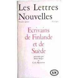 Écrivains de Finlande et de Suède, par Bolgar et Bjurström,  Denöel 1972
