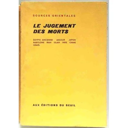 Le Jugement des morts, collectif, Éditions du Seuil 1961