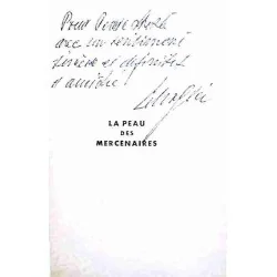 Dédicace : La Peau des Mercenaires, par Silvagni, Gallimard 1954
