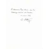 Dédicace : Le Temps des hélices, par le Général Raymond Barthélémy, Éditions France Empire 1972