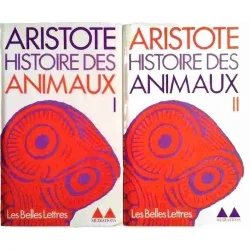 Histoire des animaux tome 1 et 2, par Aristote, Denoël/Gonthier 1974