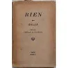 Rien, par Aslan, Paris 1921