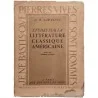 Études sur la littérature classique américaine, par D.H. Lawrence, Éditions du Seuil 1948