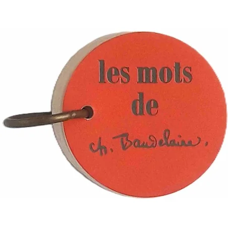 Les Mots de Ch. Baudelaire, par Marcelle Baucilhon, Morel 1969