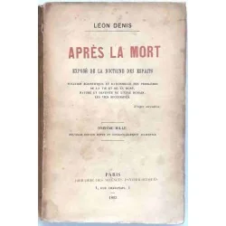 Après la mort, par Léon Denis, Librairie des sciences psychologiques