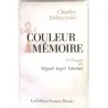 Couleur mémoire, par Charles Dobzynski, Les Éditeurs Français Réunis. 1974