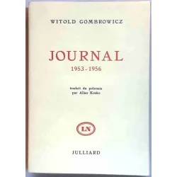 Journal 1953-1956, par Witold Gombrowicz, Julliard 1957