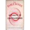 Actualité de Chateaubriand, Collectif, La Table Ronde