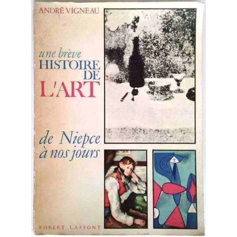 Une brève histoire de l’art de Niepce à nos jours, par André Vigneau, Robert Laffont