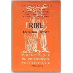 Introduction à l’étude scientifique du rire phénomène humain , collectif, Flammarion