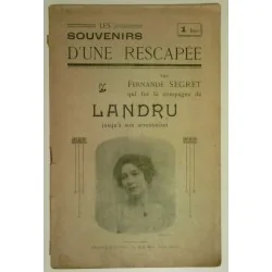 Les Souvenirs d’une rescapée, par Fernande Segret, France Editions