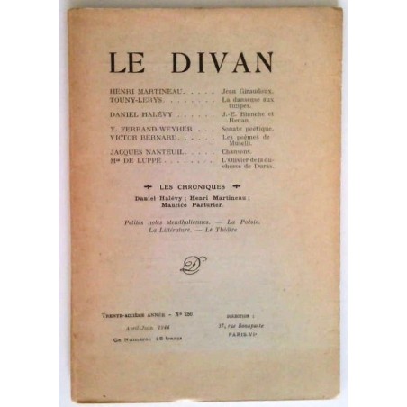 Le Divan n° 250, collectif, Librairie le Divan éditeur.