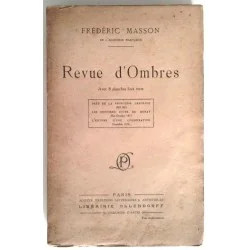 Revue d’Ombres, par Frédéric Masson, Librairie Ollendorff.