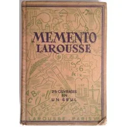 Mémento Larousse encyclopédique et illustré, Librairie Larousse.