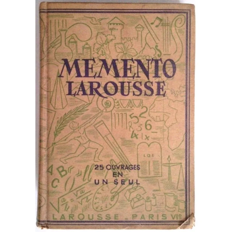 Mémento Larousse encyclopédique et illustré, Librairie Larousse.