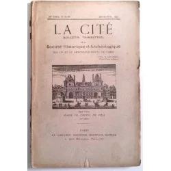 La Cité Société historique et archéologique du IVe et IIIe arrondissement n° 85-86, Champion éditeur.