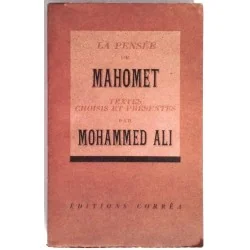 La Pensée de Mahomet, par Mohammed Ali, Éditions Corrêa.