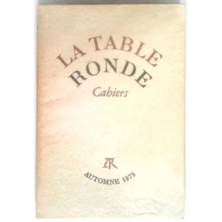 La Table Ronde cahiers automne 1973, Éditions de la Table Ronde.
