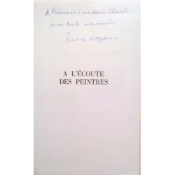 A l’écoute des peintres, par Pierre Mazars, Grasset.