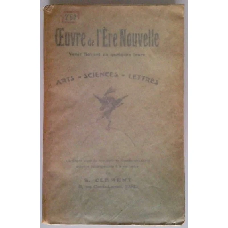 Nouvelle Philosophie inédite, par S. Clément