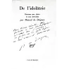 De l’idolâtrie, par Manuel de Diéguez, Gallimard