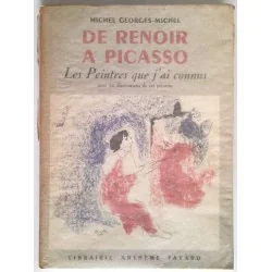 De Renoir à Picasso, par Michel Georges-Michel, Librairie Arthème Fayard