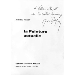 La Peinture actuelle, par Michel Ragon, Librairie Arthème Fayard