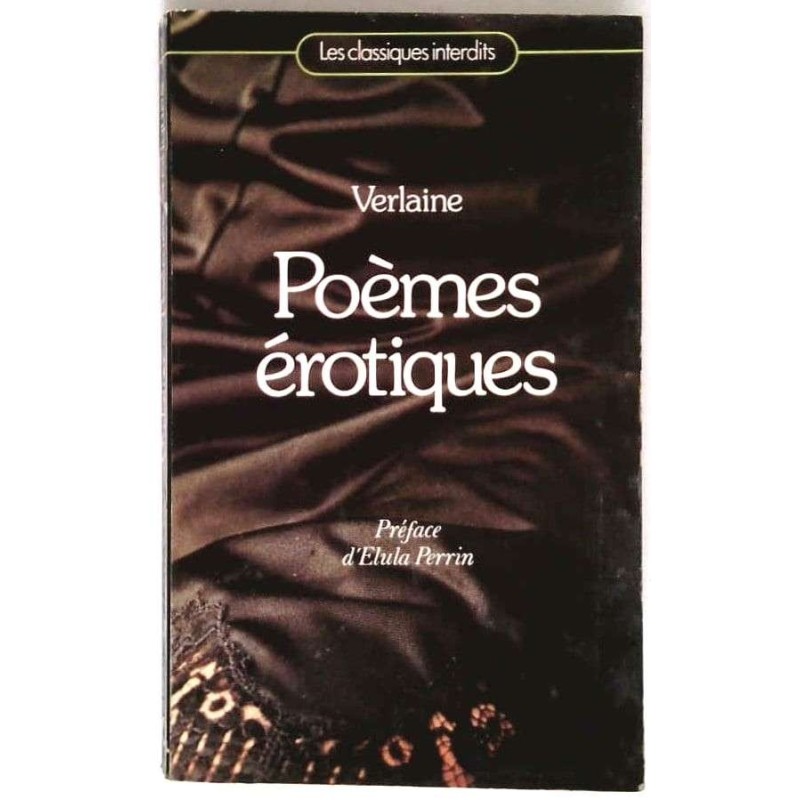 Poèmes érotiques, par Verlaine, JCLattès